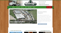 Desktop Screenshot of pasadenaskidandpallet.com